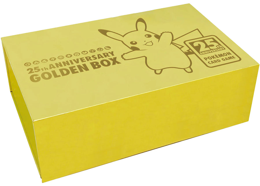 Coffret doré de la collection du 25e anniversaire du JCC Pokémon (en chinois traditionnel)