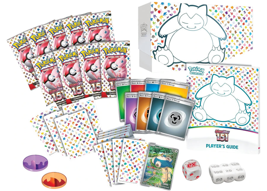 Coffret Dresseur d'élite Pokémon JCC Écarlate et Violette 151