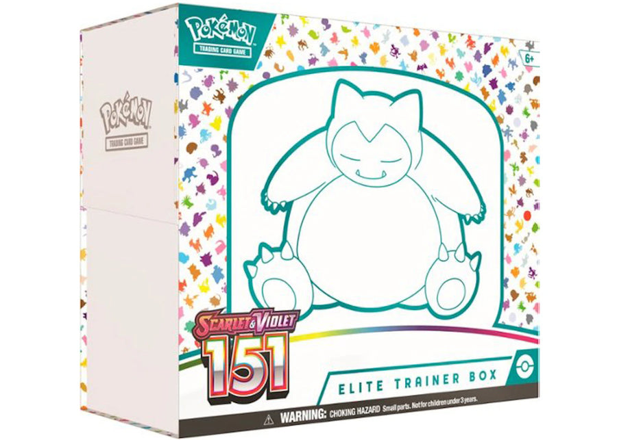 Coffret Dresseur d'élite Pokémon JCC Écarlate et Violette 151