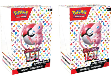 Pokémon TCG Scarlet & Violet 151 6pk Booster Bundle 2x Lot