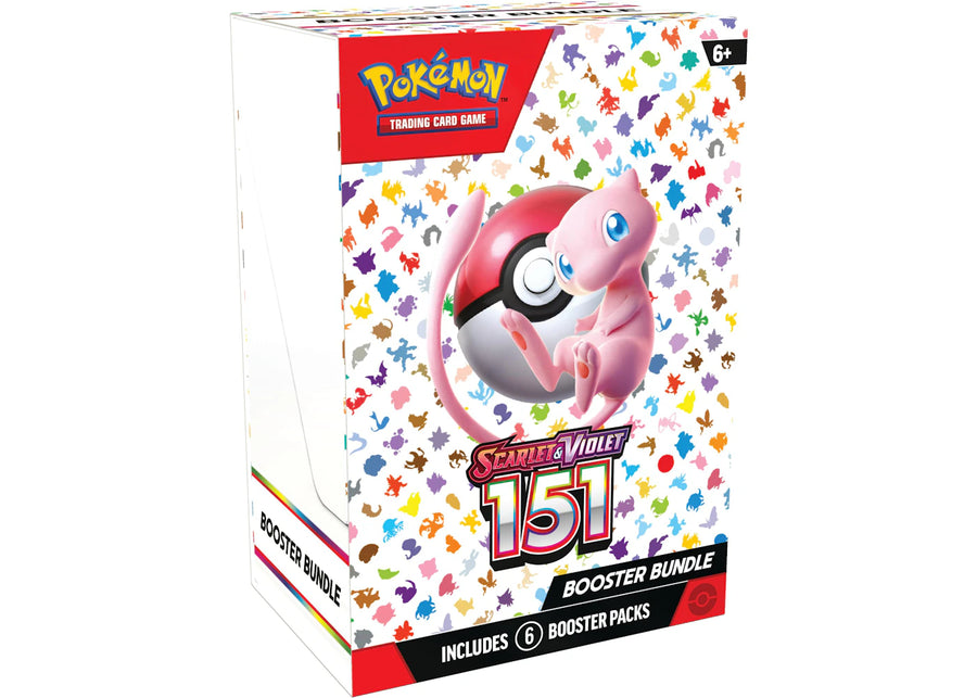 Pack de 6 boosters Pokémon TCG Scarlet &amp; Violet 151