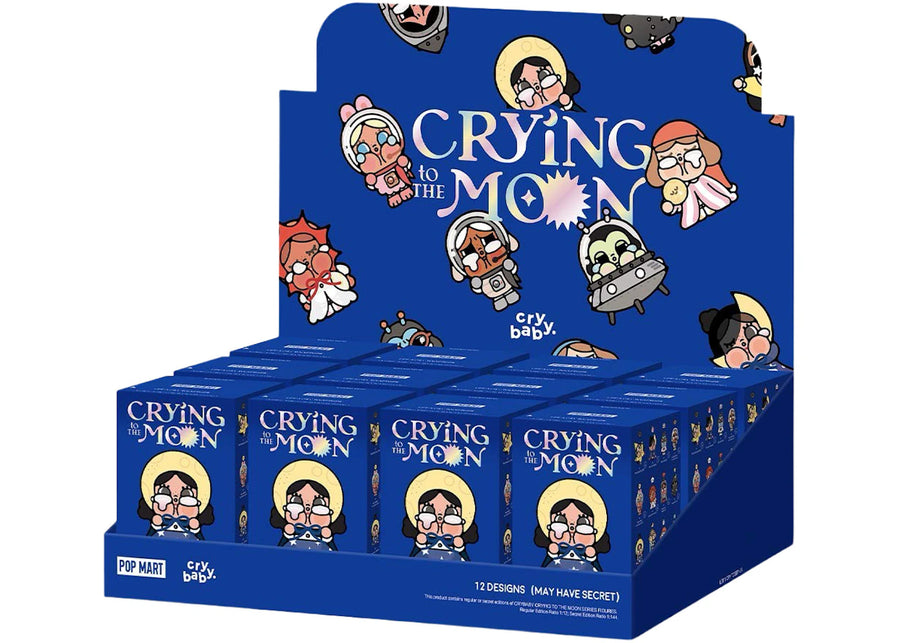 Pop Mart CRYBABY Crying to the Moon Series Figures Sealed Case (12 Blind Box)