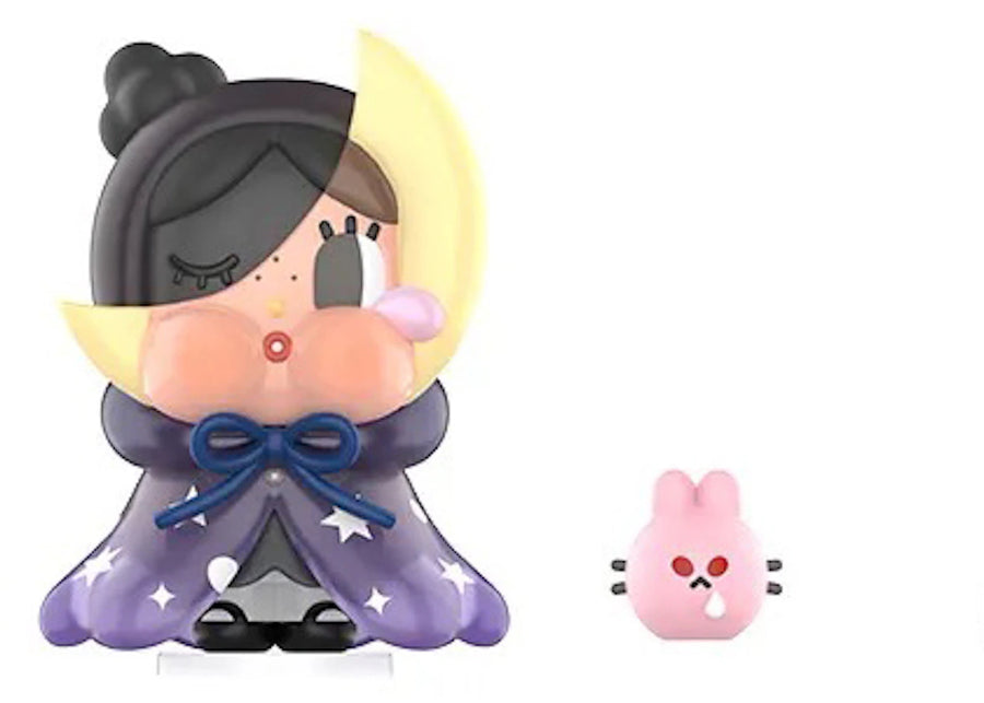 Figurine demi-lune de la série Pop Mart CRYBABY Crying to the Moon