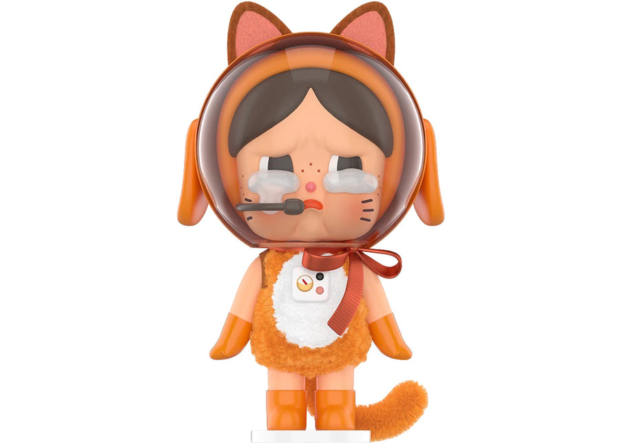 Pop Mart Crybaby Space Cat Figure Orange