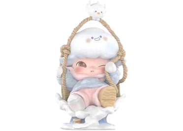 Figurine balançoire Snowfield de la série Pop Mart DIMOO Memories We Hold