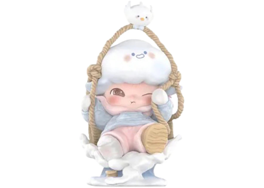 Figurine balançoire Snowfield de la série Pop Mart DIMOO Memories We Hold