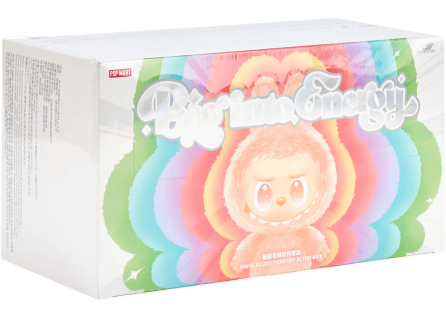 Pop Mart Labubu The Monsters Big into Energy Series Vinyl Plush Pendant Sealed Case (6 Blind Boxes)