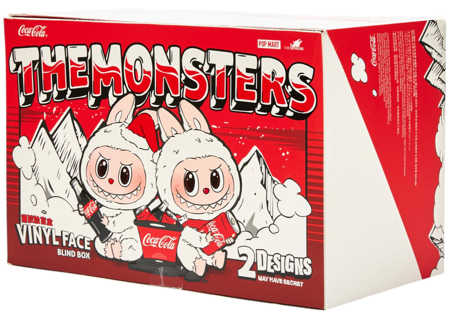 Pop Mart Labubu The Monsters Coca Cola Series Vinyl Face Sealed Case (6 Blind Box)