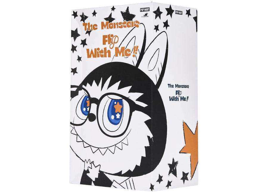 Poupée en peluche en vinyle Pop Mart Labubu The Monsters Flip With Me