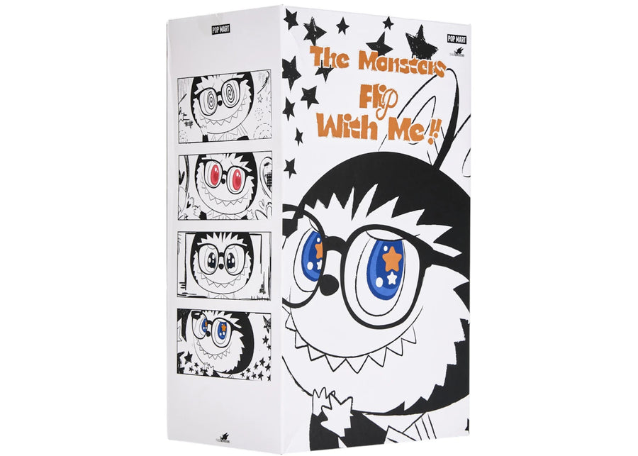 Poupée en peluche en vinyle Pop Mart Labubu The Monsters Flip With Me
