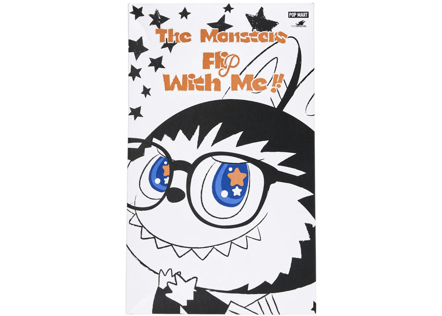 Poupée en peluche en vinyle Pop Mart Labubu The Monsters Flip With Me