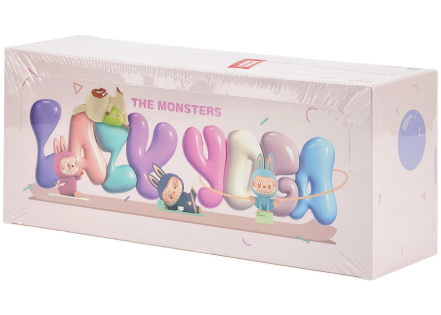 Pop Mart Labubu The Monsters Lazy Yoga Series Figures Sealed Case (10 Blind Box)