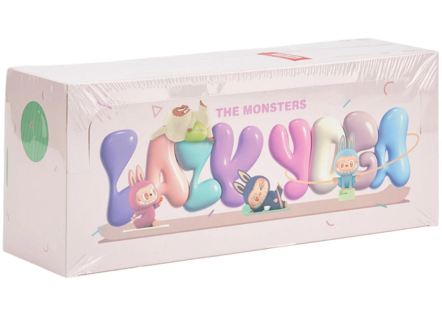 Pop Mart Labubu The Monsters Lazy Yoga Series Figures Sealed Case (10 Blind Box)