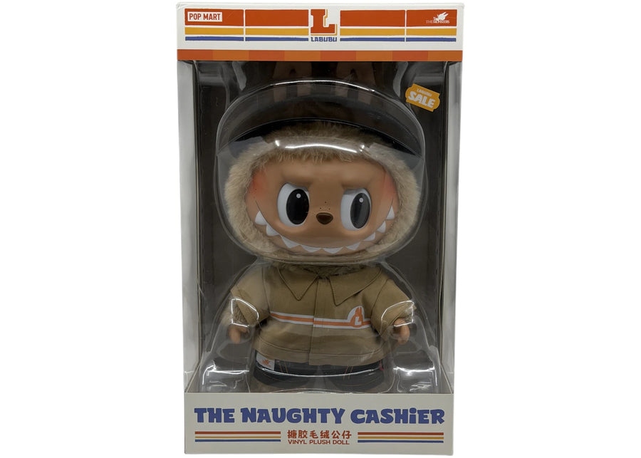 Pop Mart Labubu Les Monstres La caissière coquine Peluche en vinyle