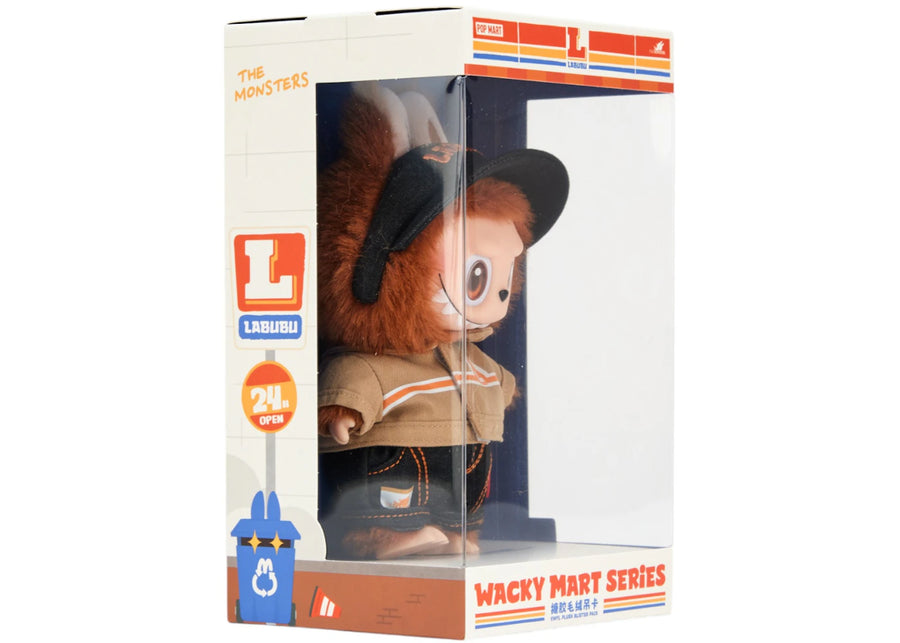 Carte à suspendre en vinyle Pop Mart Labubu The Monsters Wacky Mart Series