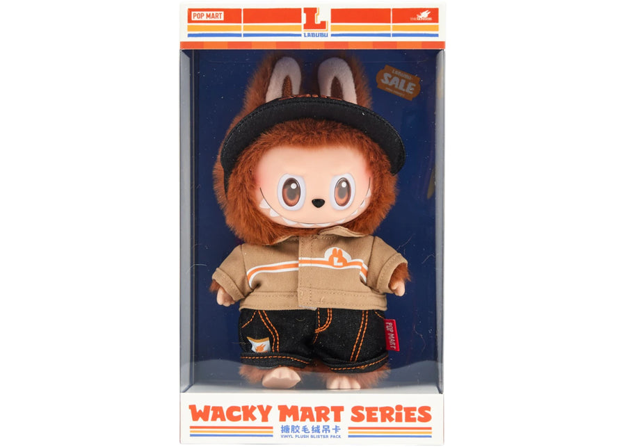 Carte à suspendre en vinyle Pop Mart Labubu The Monsters Wacky Mart Series