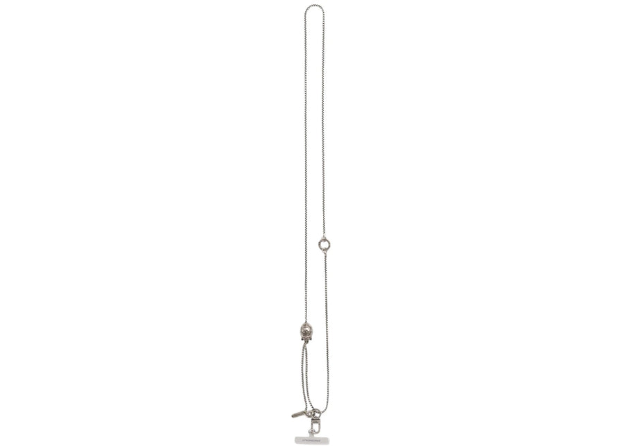 Pop Mart MEGA SPACE MOLLY Hello, Moon Lanyard Silver