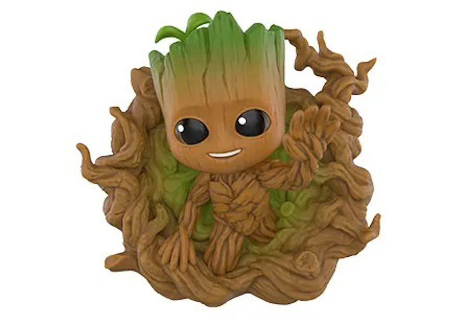 Pop Mart Marvel Across the Infinite Series Groot's Heroic Leap Figure