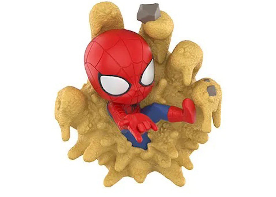 Pop Mart Marvel Across the Infinite Series Spider-Man Defeating Sandman Figure