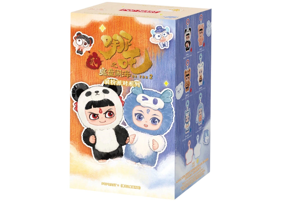 Pop Mart NeZha 2 Dress Up Party Series Vinyl Plush Doll Pendant Single Blind Box