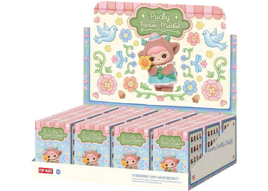 Pop Mart PUCKY Fairies' Market Series Figures Sealed Case (12 Blind Box)