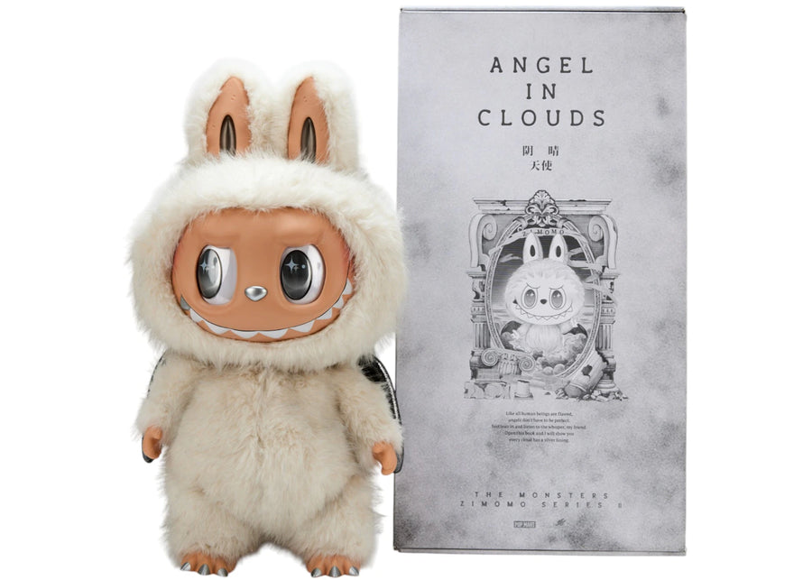 Pop Mart The Monsters Labubu Zimomo Angel in Clouds Figure