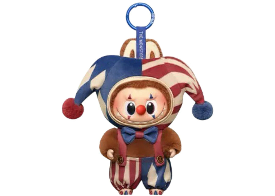 Pop Mart WHY SO SERIOUS Série Labubu Clown Jongleur Peluche Pendentif Vinyle