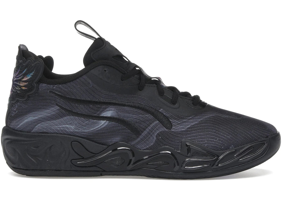 Puma LaMelo Ball MB.04 Lo Team Black Dark Amethyst