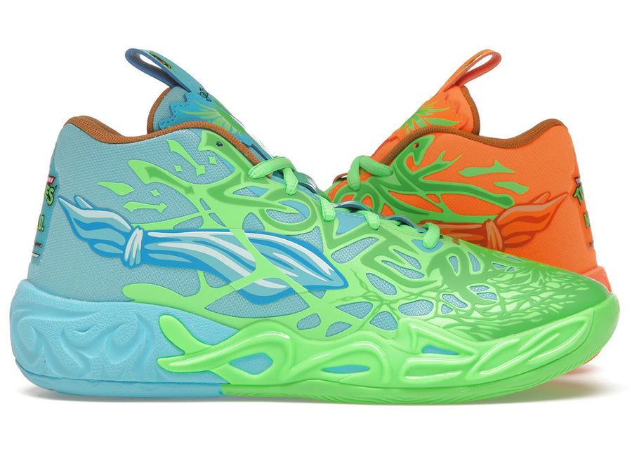 Puma LaMelo Ball MB.04 Teenage Mutant Ninja Turtles Leonardo &amp; Michelangelo (GS)