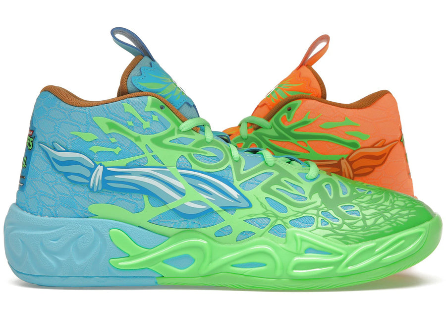Puma LaMelo Ball MB.04 Teenage Mutant Ninja Turtles Leonardo &amp; Michelangelo