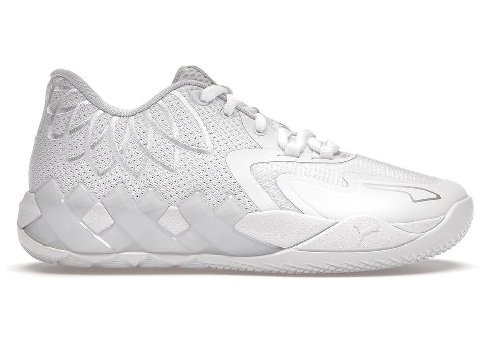 Puma LaMelo Ball MB.01 White Silver (GS)