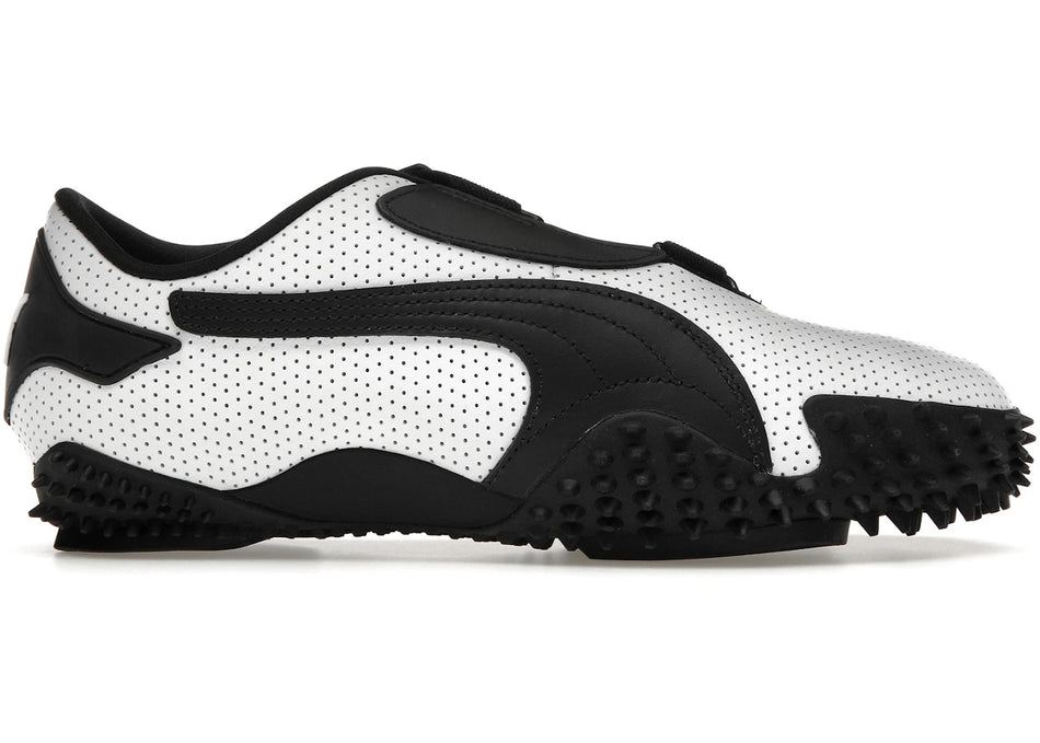 Puma Mostro Perforated Leather White Black