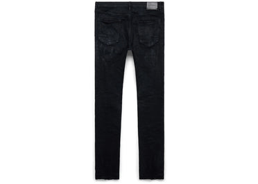 Purple Brand Black Oil Spill Jean Black