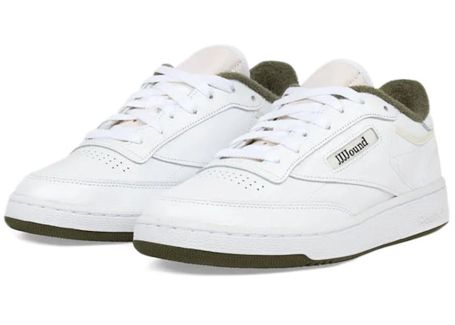 Reebok Club C JJJJound Blanc Olive