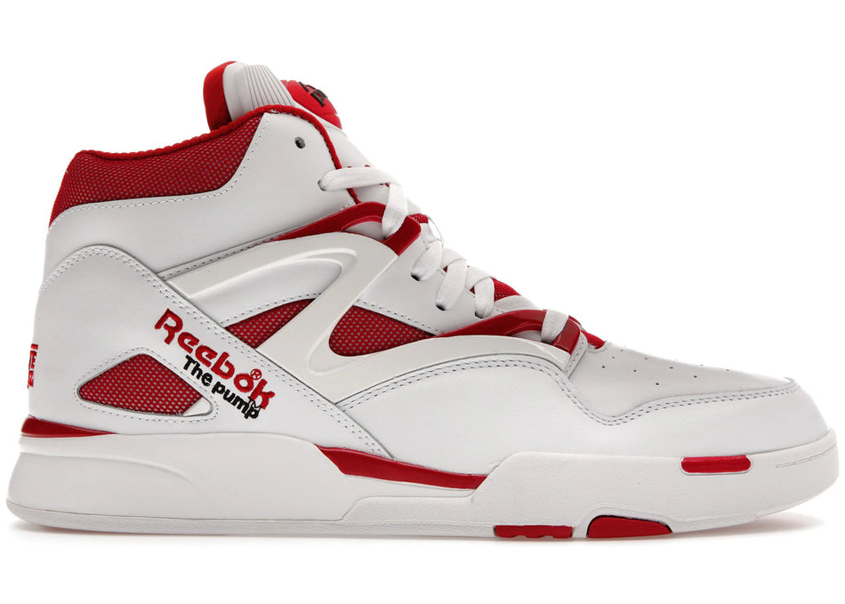 Reebok Pump Omni Zone II White Vector Red