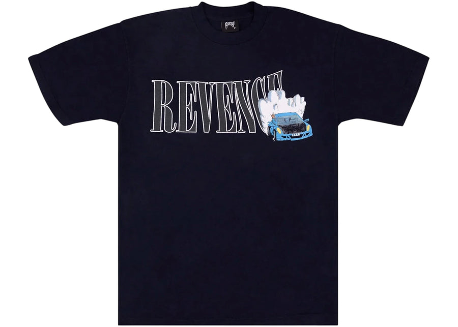 T-shirt noir Revenge Burnout