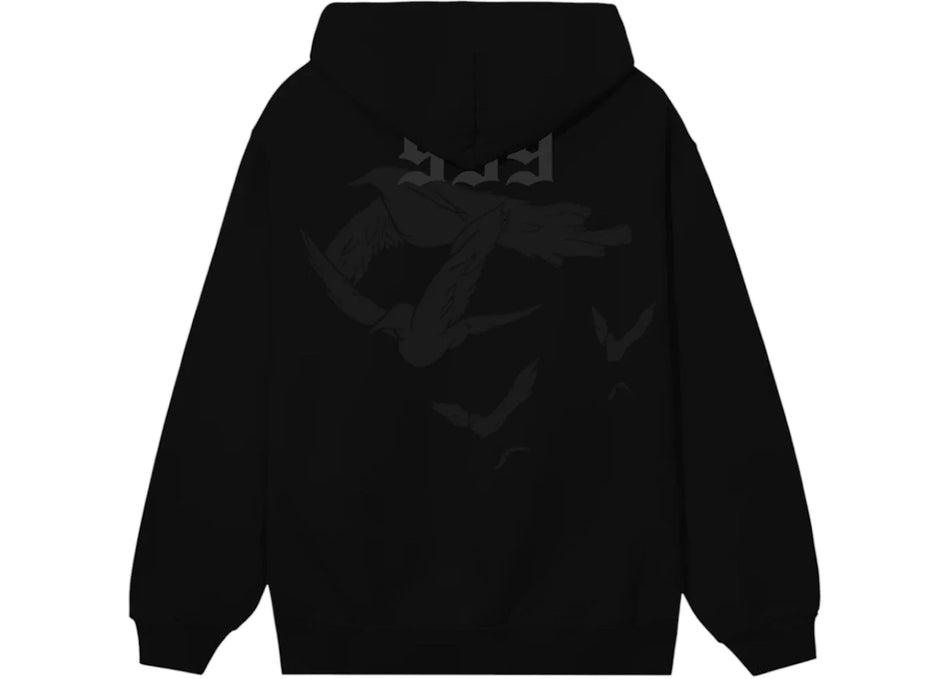 Revenge Juice Wrld Dove 999 Hoodie Black