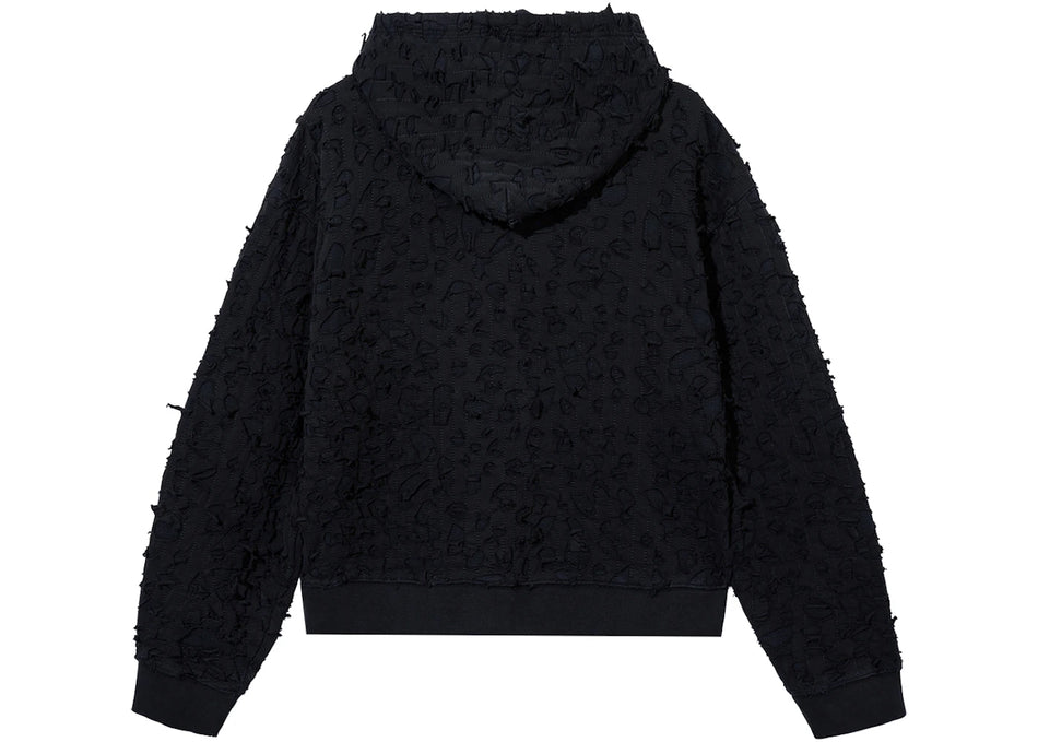 Revenge Thrashed Boro Arch Logo Hoodie Black/Red