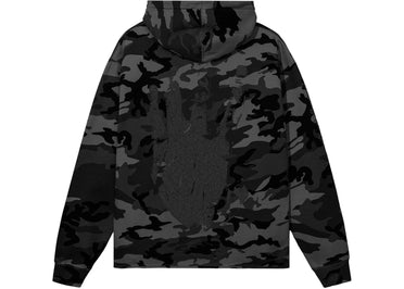 Revenge XXXTentacion Kill Cropped Hoodie Black Camo/3M