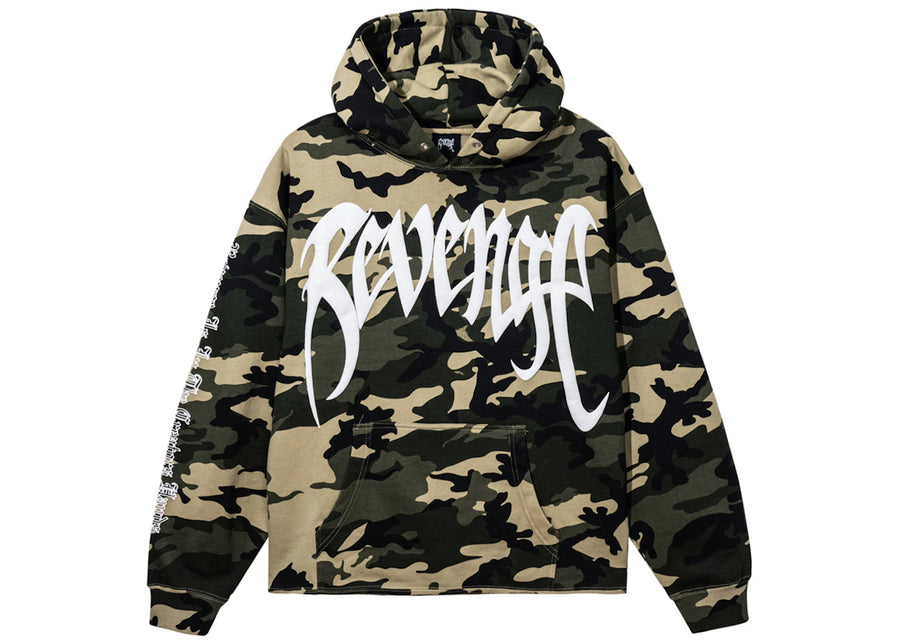 Sweat à capuche camouflage Revenge XXXTentacion Kill
