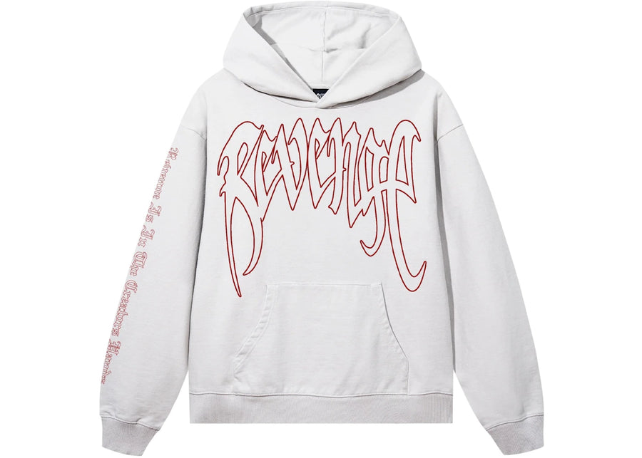 Sweat à capuche Revenge XXXTentacion Kill Outline, couleur ciment/rouge