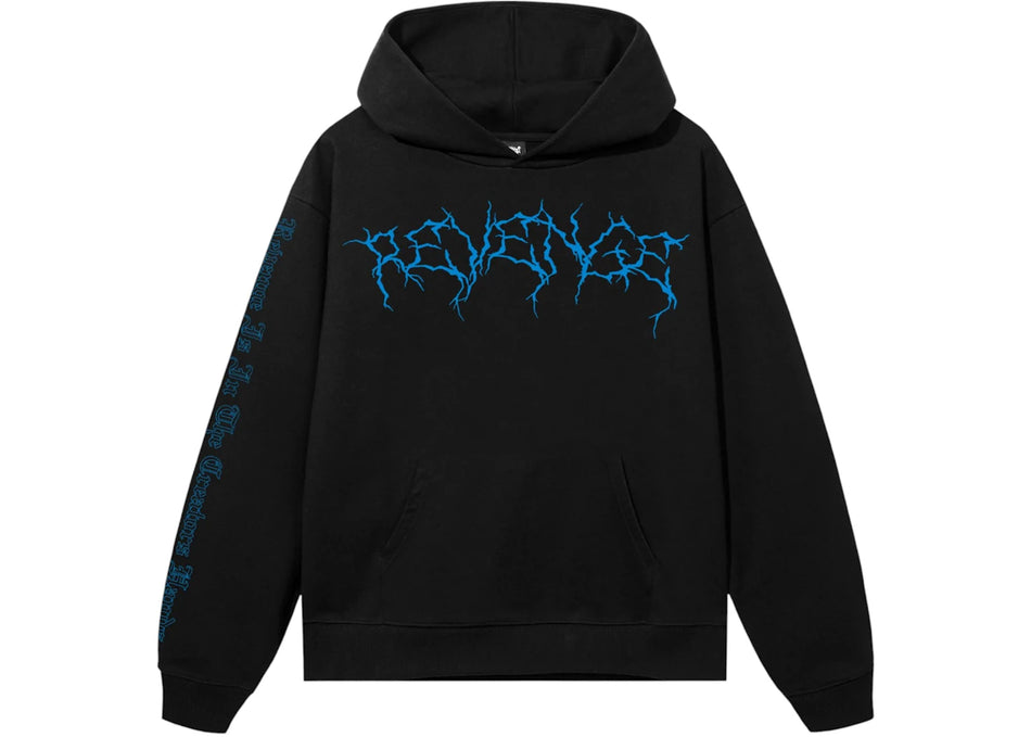 Revenge XXXTentacion Lightning Heartbreak Hoodie Black/Blue