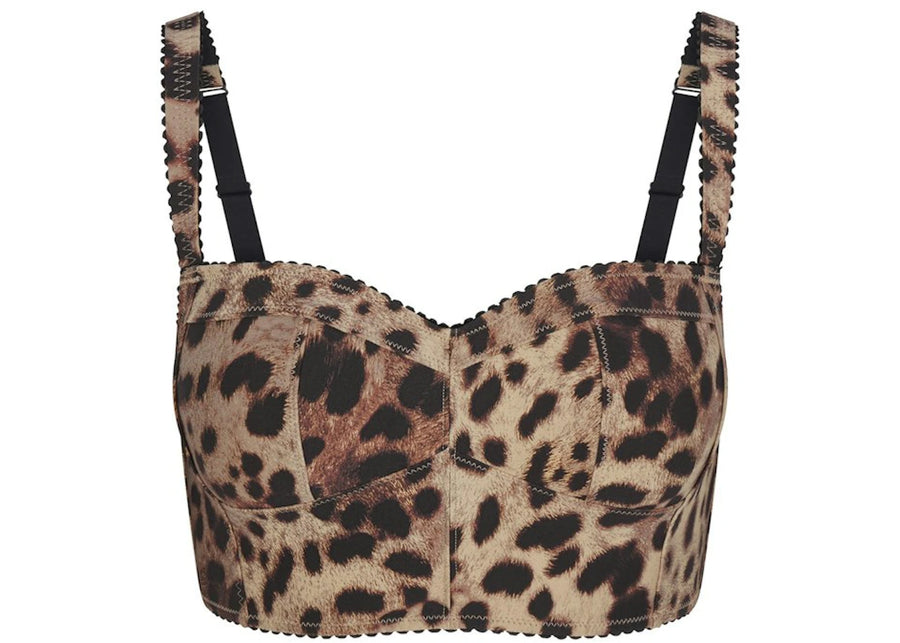 SKIMS x Dolce&amp;Gabbana Bustier Skims Léopard