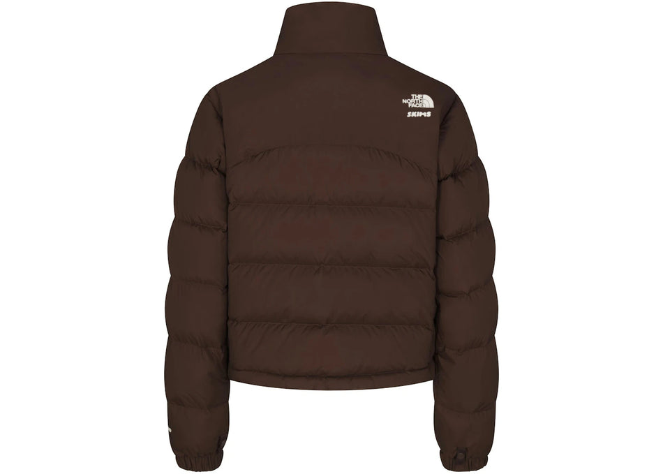 SKIMS x TNF 2000 Retro Nuptse Jacket Cocoa