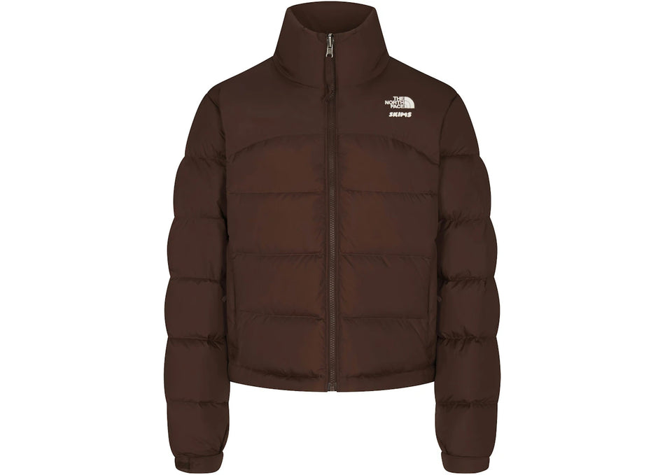 SKIMS x TNF 2000 Retro Nuptse Jacket Cocoa
