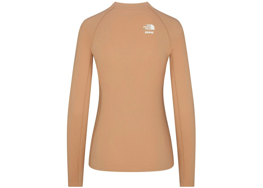 SKIMS x TNF Dotknit Long Sleeve Top Ochre