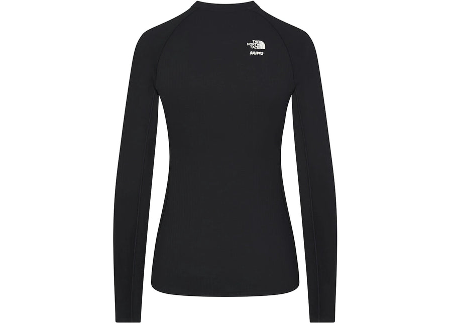 SKIMS x TNF Dotknit Long Sleeve Top Onyx