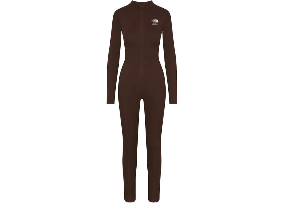 SKIMS x TNF Refina Bodysuit Cocoa