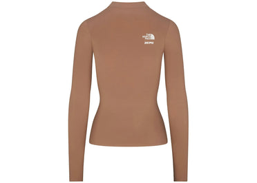 SKIMS x TNF Refina Haut à manches longues Sienna