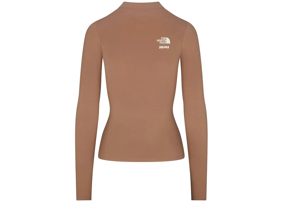 SKIMS x TNF Refina Haut à manches longues Sienna